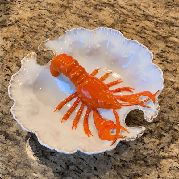 Antique Lobster Plate